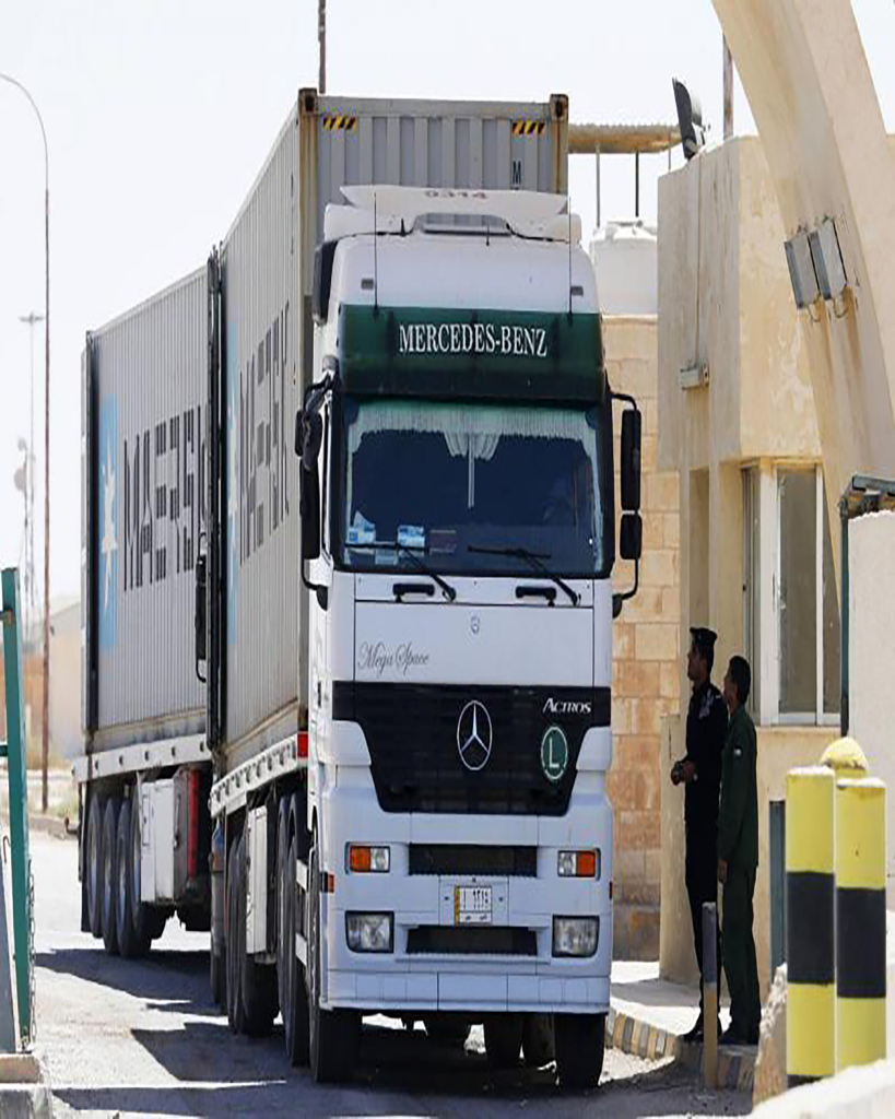 الشحن البري